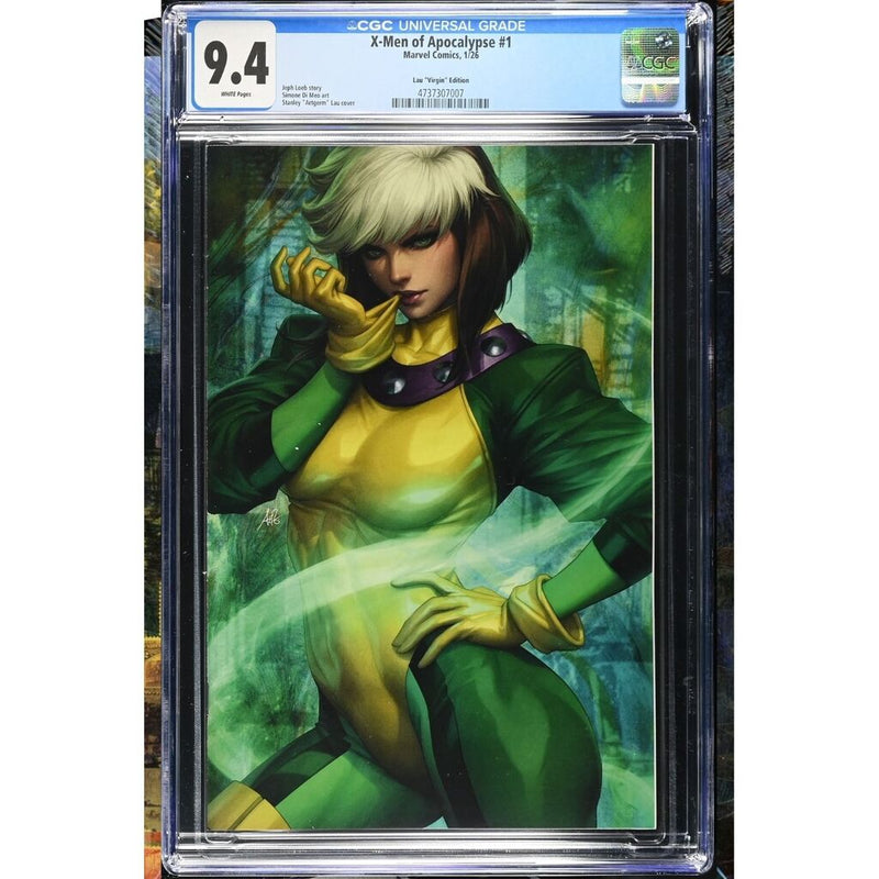 X-Men Of Apocalypse: #1 [Artgerm CGC 9.4 Virgin - 1:100] 2025