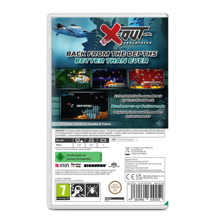 X-Out Resurfaced - Limited Edition [Nintendo Switch] Nintendo Switch Video Game ININ Games