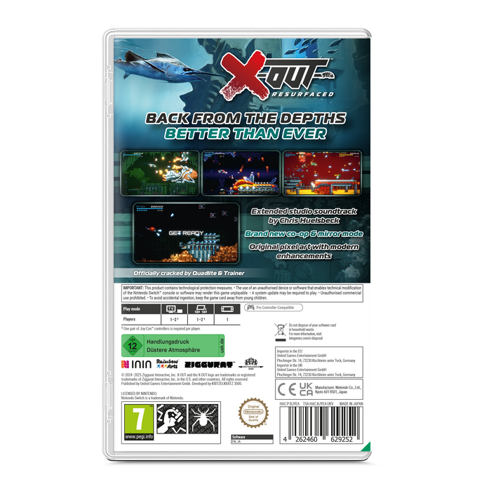 X-Out Resurfaced - Limited Edition [Nintendo Switch] Nintendo Switch Video Game ININ Games