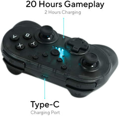 YOOL Wireless Mini Gamepad w/ Turbo Mode + Amiibo NFC Support [Nintendo Switch Accessory] Nintendo Switch Accessories Yool   