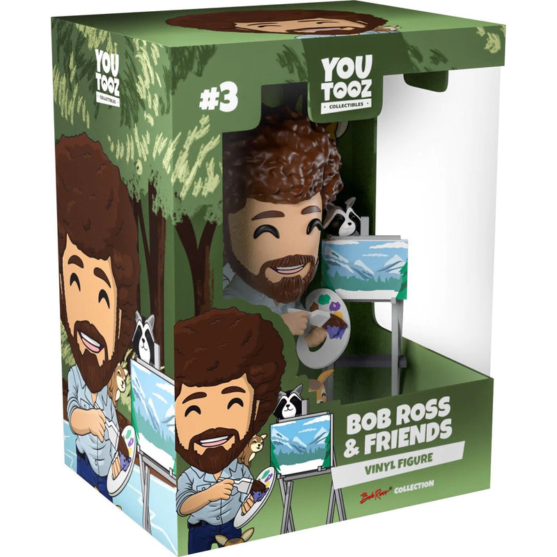 Youtooz: Bob Ross - Bob Ross and Friends Vinyl Figure #3 Toys & Games Youtooz   