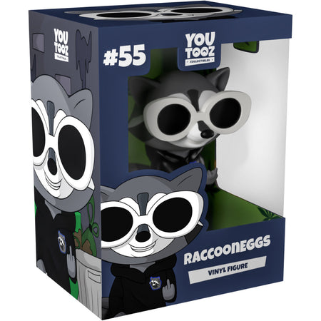 Youtooz: Commentary Collection - RaccoonEggs Vinyl Figure #55 Toys & Games Youtooz   