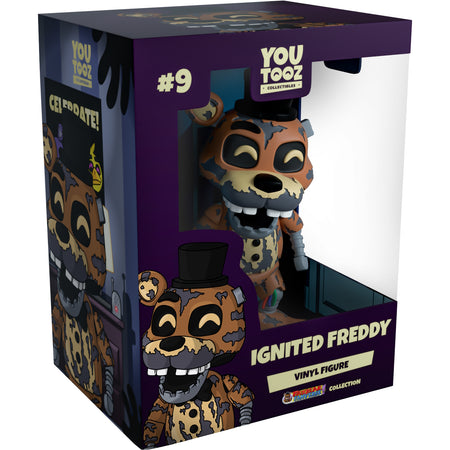 Youtooz: Five Nights at Freddy's Collection Collection - Ignited Freddy Vinyl Figure #9 Toys & Games Youtooz   