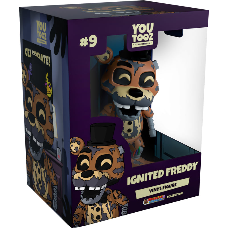 Youtooz: Five Nights at Freddy's Collection Collection - Ignited Freddy Vinyl Figure #9 Toys & Games Youtooz   