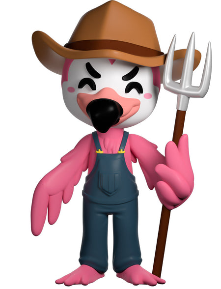 Youtooz: Gaming Collection - Farmer Flamingo Vinyl Figure #90 Toys & Games Youtooz   