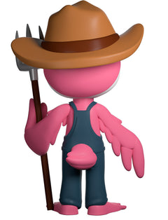 Youtooz: Gaming Collection - Farmer Flamingo Vinyl Figure #90 Toys & Games Youtooz   