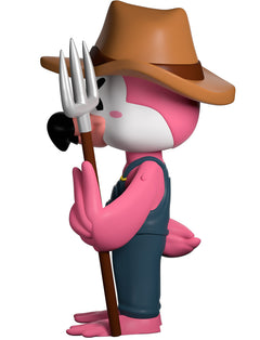 Youtooz: Gaming Collection - Farmer Flamingo Vinyl Figure #90 Toys & Games Youtooz   