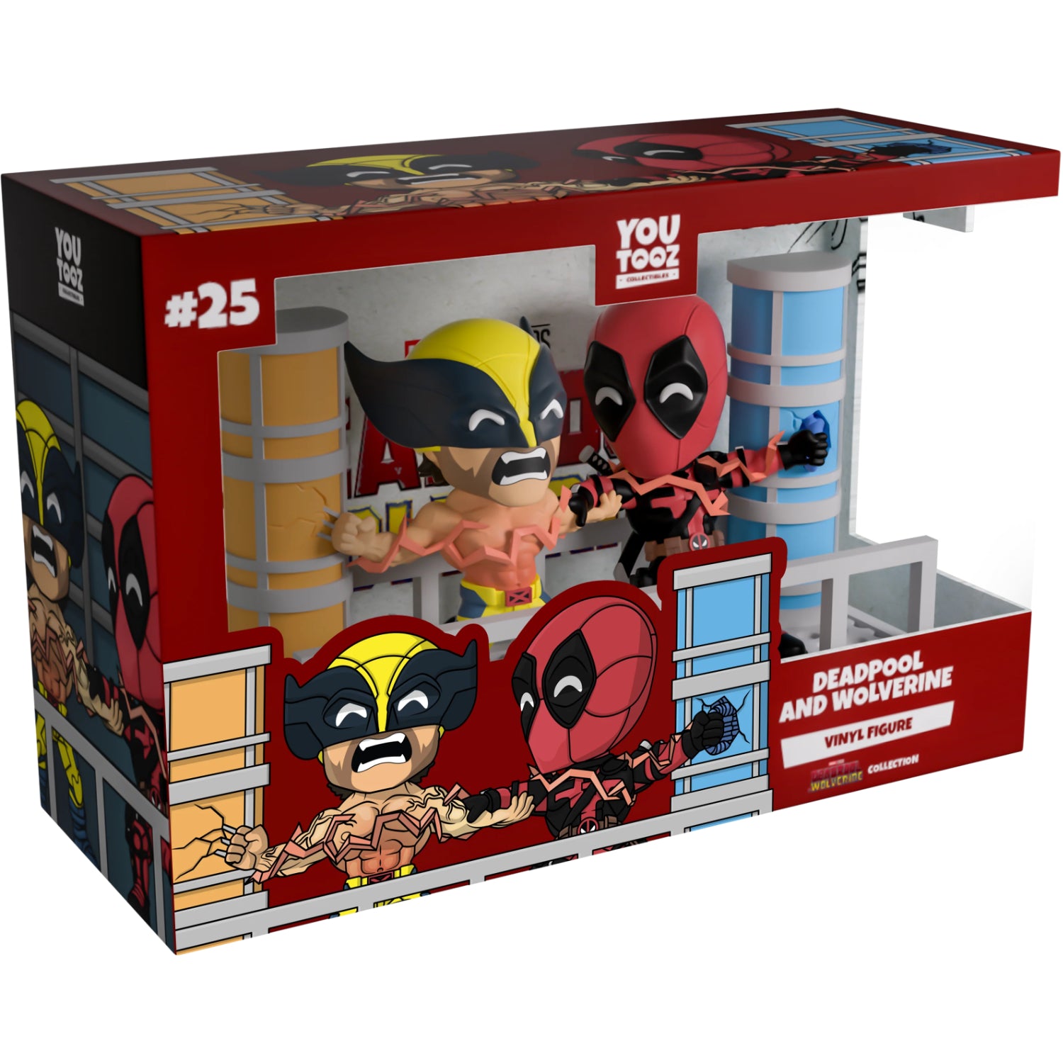 Youtooz: Marvel Collection [Deadpool And Wolverine Vinyl Figure #25] Toys & Games Youtooz
