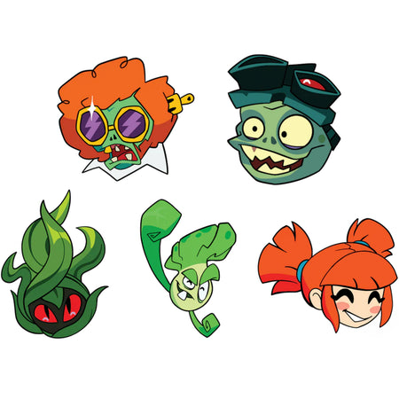 Youtooz: Plants vs Zombies Collection [Plants vs Zombies 5-Pin Set] Enamel Pin Youtooz