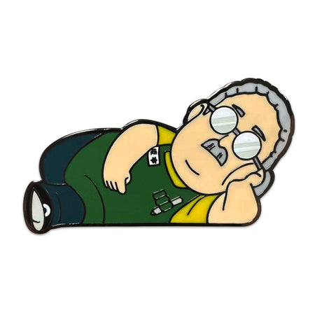 Youtooz: Sakamoto Days Collection [Laying Down Sakamoto Pin] Enamel Pin Youtooz
