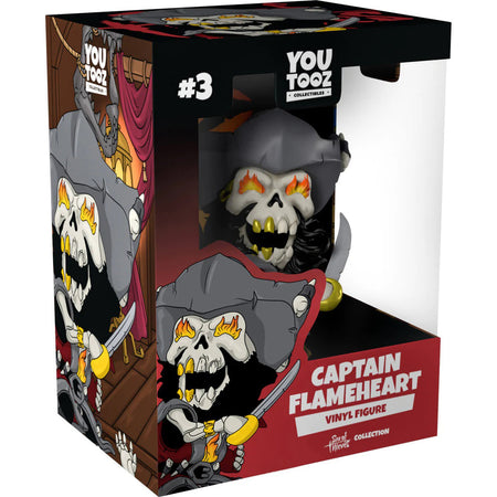 Youtooz: Sea of Thieves - Captain Flameheart Vinyl Figure #3 Toys & Games Youtooz   