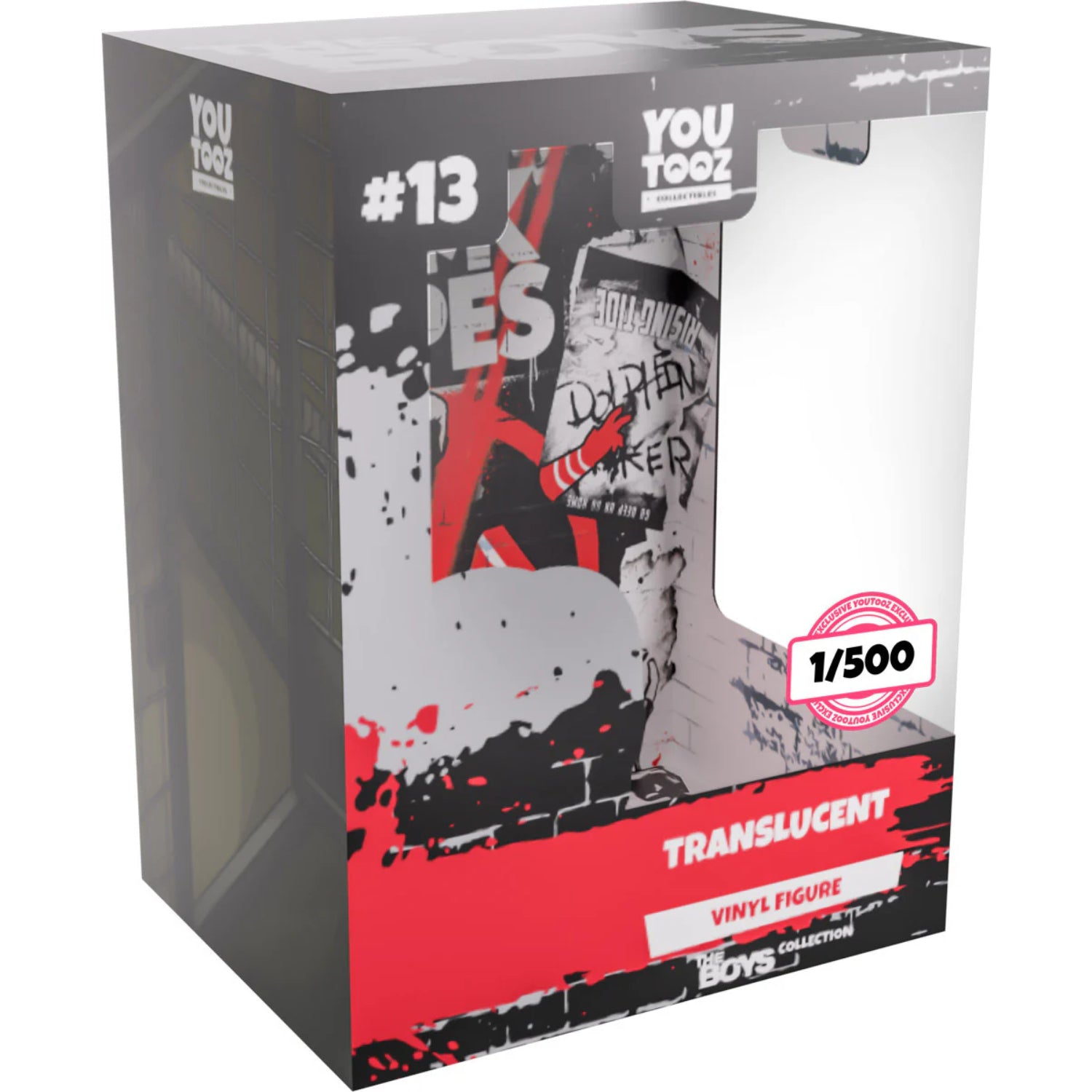 Youtooz: The Boys Collection [Translucent Vinyl Figure #13] Serialized, 500 Made Only! Toys & Games Youtooz