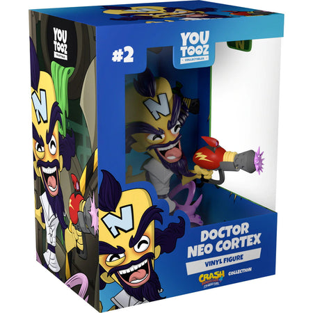 Youtooz: Crash Bandicoot Collection - Doctor Neo Cortex Vinyl Figure #2 Toys & Games Youtooz   