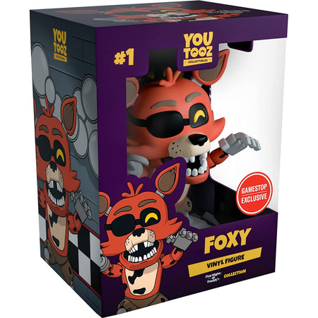 Youtooz: Five Nights at Freddy's Collection - Foxy Vinyl Figure - Gamestop Exclusive #1 Toys & Games Youtooz   