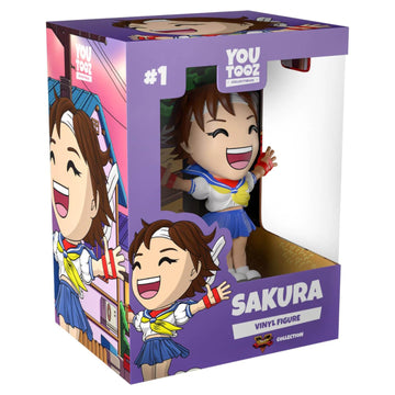 Youtooz: Street Fighter Collection - Sakura Vinyl Figure #1 Toys & Games Youtooz   