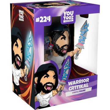 Youtooz: Penguinz0 Gaming Collection - Warrior Cr1tikal Vinyl Figure #224 Toys & Games Youtooz   