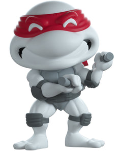 Youtooz x Shopville: Eastman and Laird's Teenage Mutant Ninja Turtles Collection - Michaelangelo Black & White Vinyl Figure [Limited Edition - 1000 Made Only!] Toys & Games Youtooz   