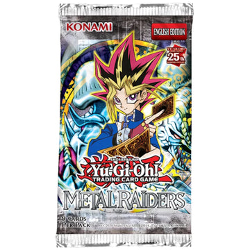 Yu-Gi-Oh! TCG: 25th Anniversary Metal Raiders Unlimed Edtion Booster Pack Card Game Konami