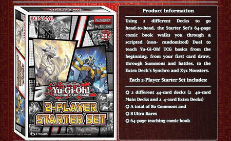 Yu-Gi-Oh! Trading Card Game: 2 Player Starter Set - 1st Edition