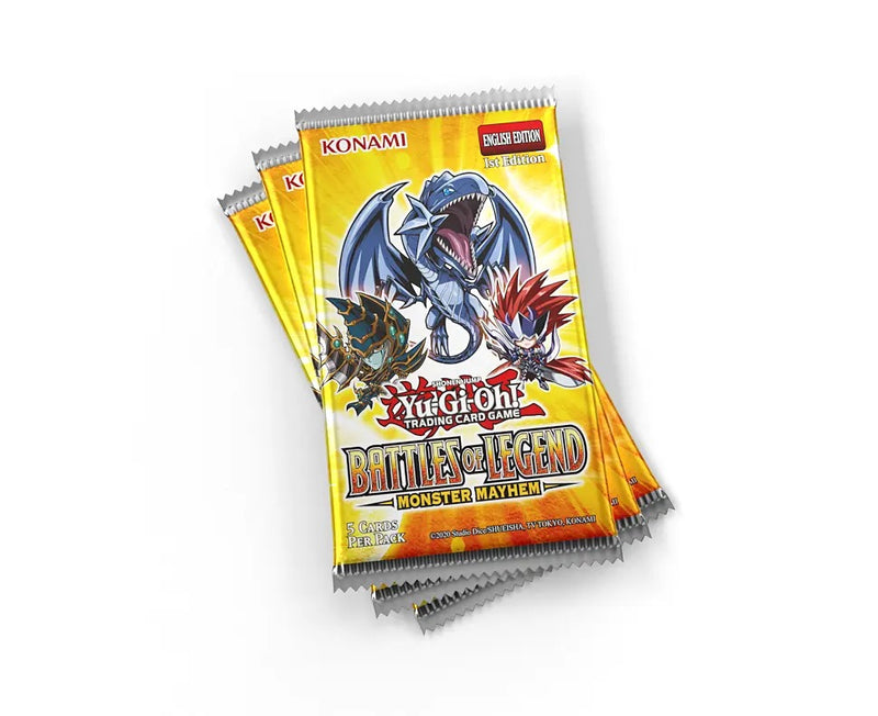 Yu-Gi-Oh! TCG: Battles of Legend: Monster Mayhem Booster Box - 24 Packs Card Game Konami