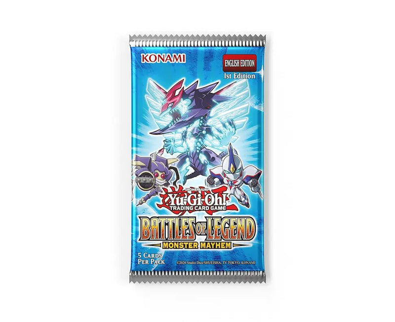 Yu-Gi-Oh! TCG: Battles of Legend: Monster Mayhem Booster Box - 24 Packs Card Game Konami