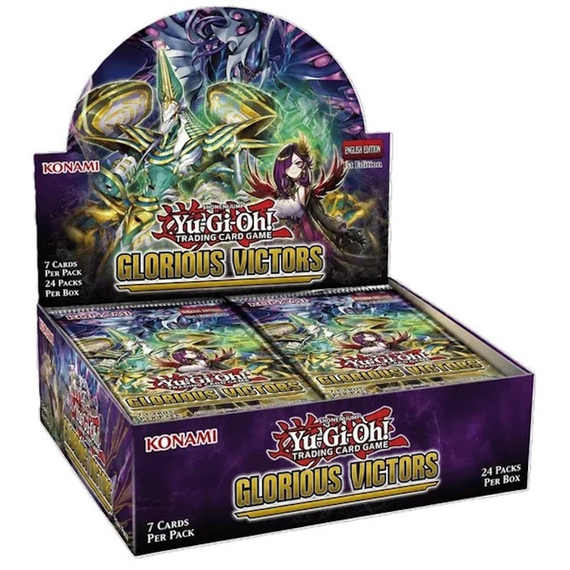 Yu-Gi-Oh! TCG: Glorious Victors 1st Edition Booster Box - 24 Packs