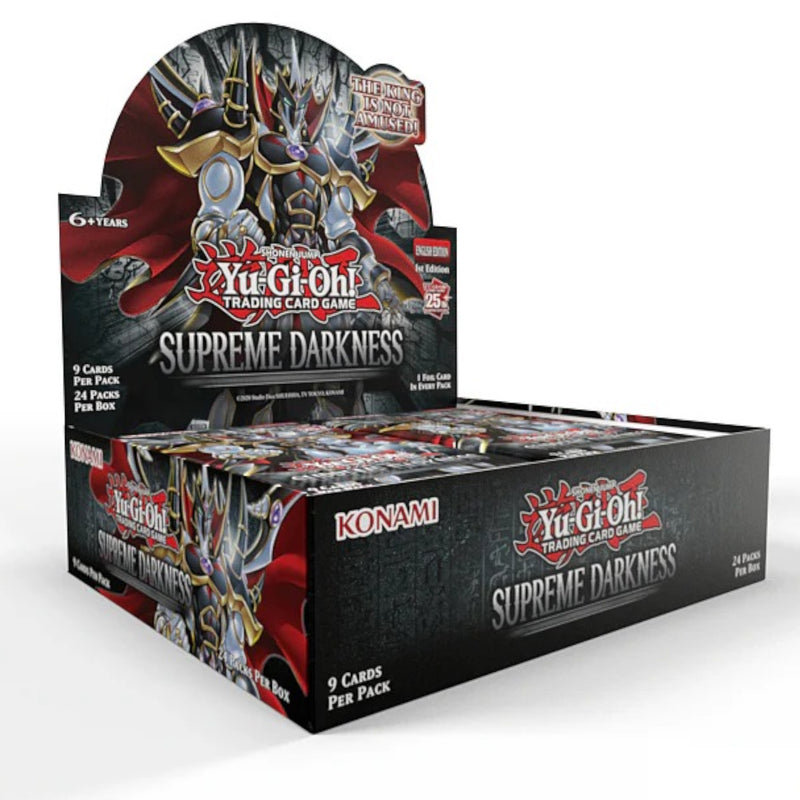 Yu-Gi-Oh! Trading Card Game: Supreme Darkness 1st Edition Booster Box - 24 Packs Card Game Konami   