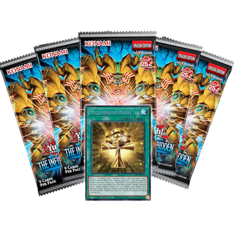 Yu-Gi-Oh! Trading Card Game: The Infinite Forbidden Booster Box 1st Edition - 24 Packs Card Game Konami   