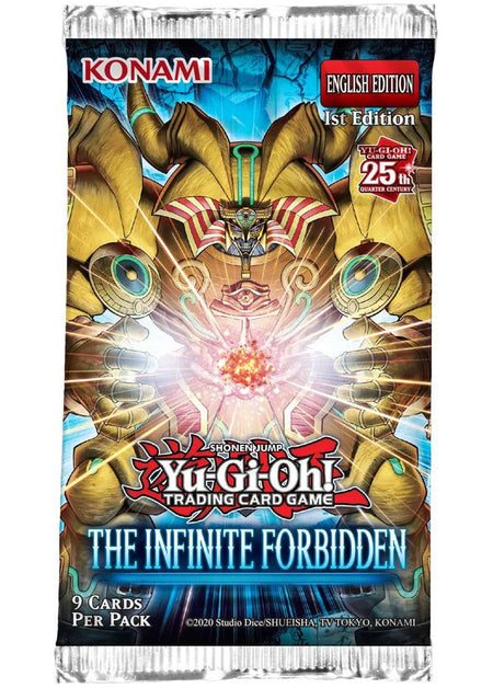 Yu-Gi-Oh! TCG: The Infinite Forbidden Booster Box 1st Edition - 24 Packs Card Game Konami