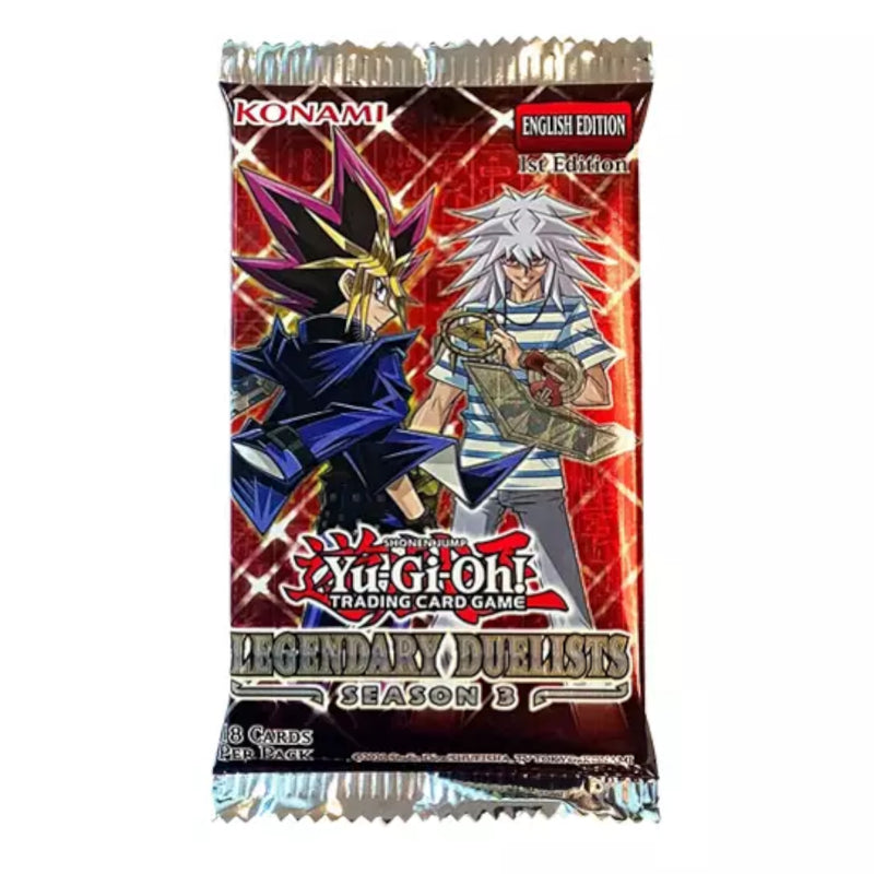 Yu-Gi-Oh! Trading Card Game: Legendary Duelists Season 3 1st Edition Loose Booster - 1 Random Pack Card Game Konami   