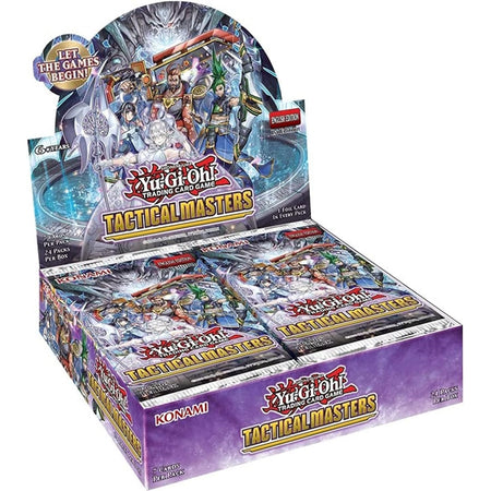 Yu-Gi-Oh! TCG: Tactical Masters Booster Display Box 1st Edition - 24 Packs Card Game Konami