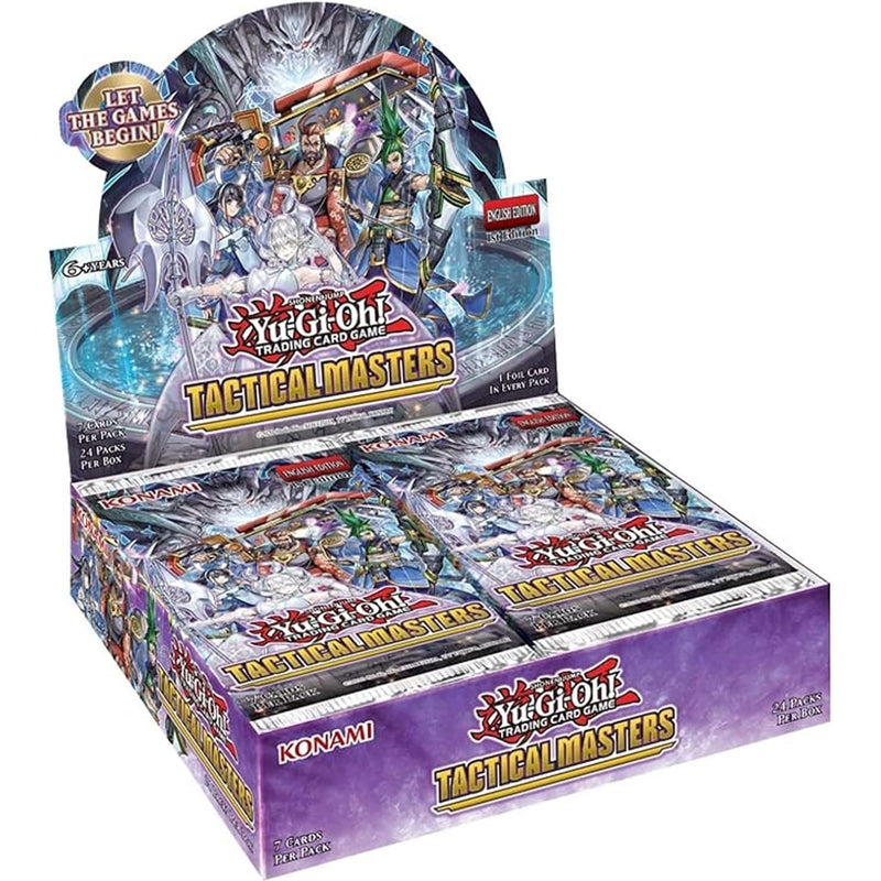 Yu-Gi-Oh! Trading Card Game: Tactical Masters Booster Display Box 1st Edition - 24 Packs Card Game Konami   