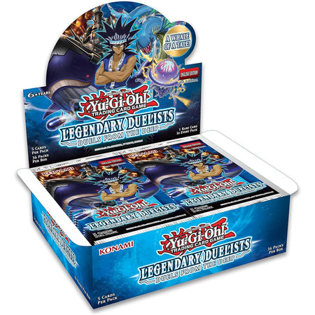 Yu-Gi-Oh! TCG: Legendary Duelists Duels from the Deep Booster Display Box 1st Edition - 36 Packs Card Game Konami