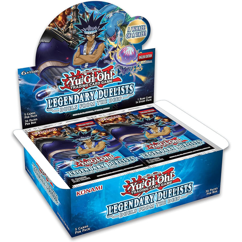 Yu-Gi-Oh! Trading Card Game: Legendary Duelists Duels from the Deep Booster Display Box 1st Edition - 36 Packs Card Game Konami   