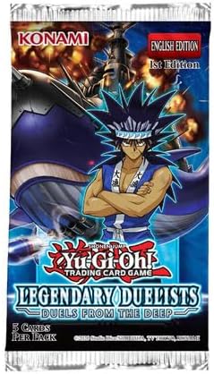 Yu-Gi-Oh! Trading Card Game: Legendary Duelists Duels from the Deep Booster Display Box 1st Edition - 36 Packs Card Game Konami   