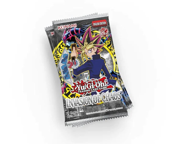 Yu-Gi-Oh! TCG: 25th Anniversary Invasion of Chaos 1st Edition Booster Box - 24 Packs Card Game Konami