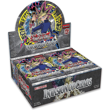 Yu-Gi-Oh! TCG: 25th Anniversary Invasion of Chaos 1st Edition Booster Box - 24 Packs Card Game Konami