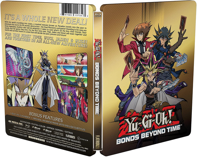 Yu-Gi-Oh: Bonds Beyond Time Steelbook [Blu-ray] DVDs & Blu-Rays Cinedigm   