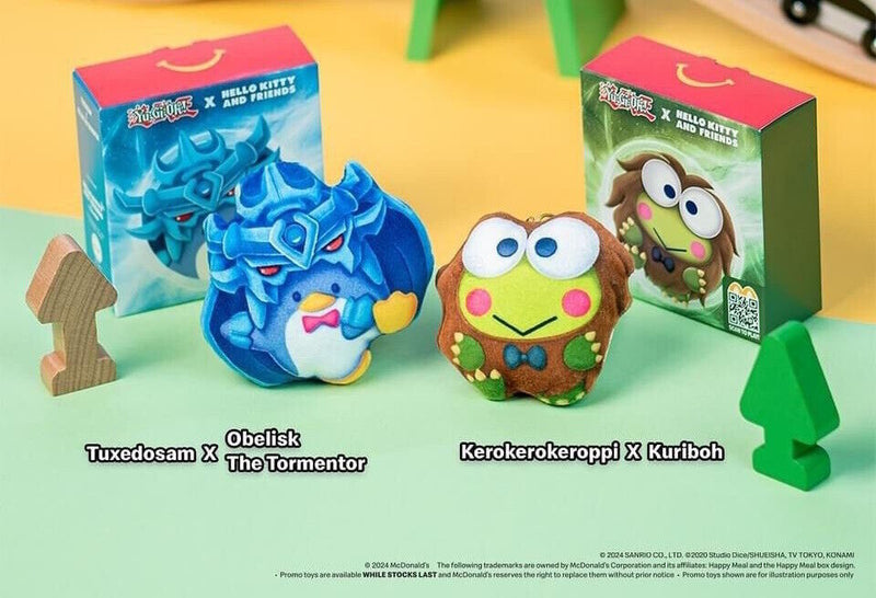 Yu-Gi-Oh x Hello Kitty & Friends x McDonald's Limited Edition Plush – Pompompurin as Exodia the Forbidden One Toys & Games Konami   