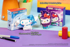 Yu-Gi-Oh x Hello Kitty & Friends x McDonald's Limited Edition Plush – Badtz-maru as Red-Eyes Black Dragon Toys & Games Konami   