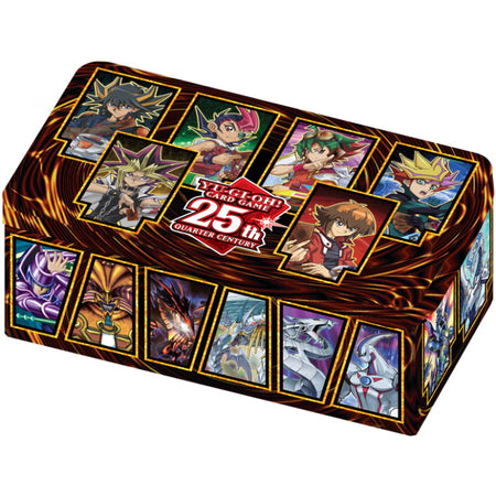 Yu-Gi-Oh! Trading Card Game - 25th Anniversary Tin: Dueling Heroes Card Game Konami   