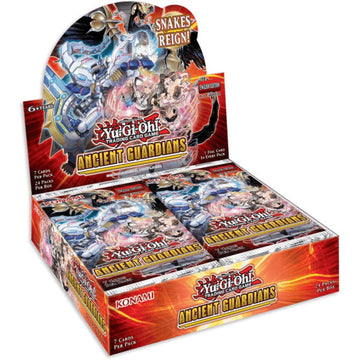 Yu-Gi-Oh! TCG: Ancient Guardians Booster Box -1st Edition - 24 Packs [Yugioh Konami] Card Game Konami