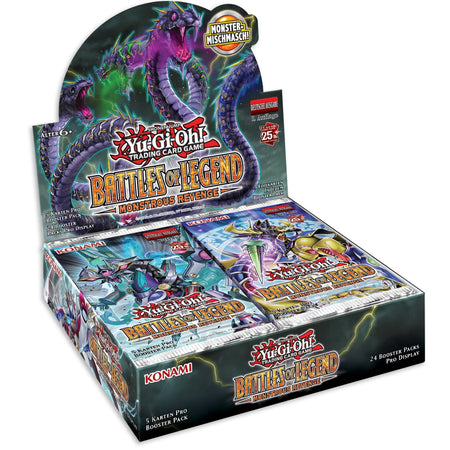 Yu-Gi-Oh! Trading Card Game - Battles of Legend: Monstrous Revenge Booster Box - 24 Packs Card Game Konami   