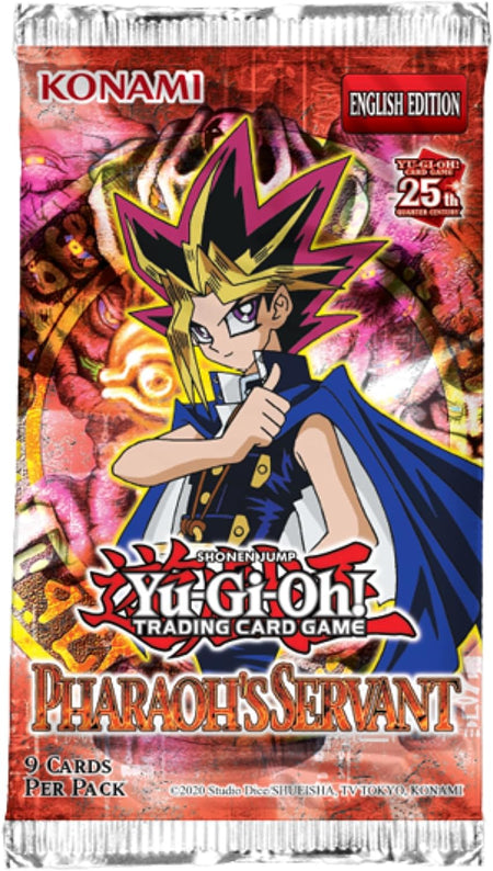 Yu-Gi-Oh! Trading Card Game: 25th Anniversary Pharaoh's Servant Booster Box - 24 Packs Card Game Konami   