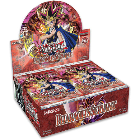 Yu-Gi-Oh! Trading Card Game: 25th Anniversary Pharaoh's Servant Booster Box - 24 Packs Card Game Konami   