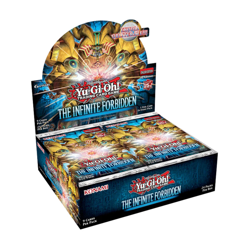 Yu-Gi-Oh! Trading Card Game: The Infinite Forbidden Booster Box 1st Edition - 24 Packs Card Game Konami   