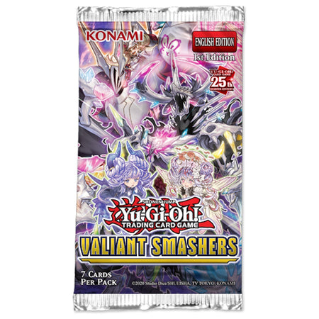 Yu-Gi-Oh! Trading Card Game: Valiant Smashers 1st Edition Booster Box - 24 Packs Card Game Konami   