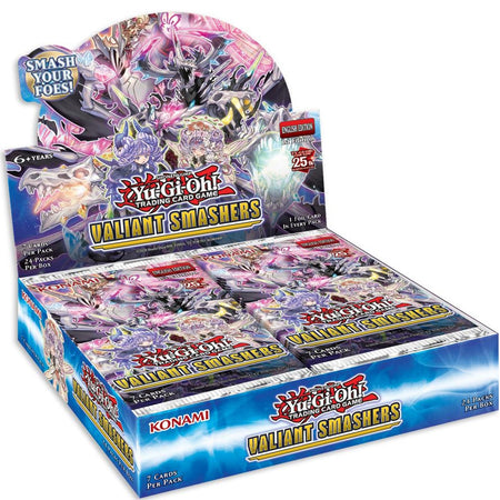 Yu-Gi-Oh! Trading Card Game: Valiant Smashers 1st Edition Booster Box - 24 Packs Card Game Konami   