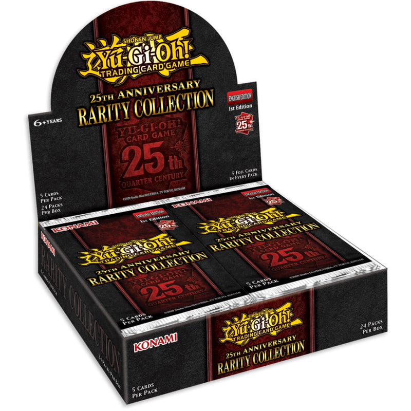 Yu-Gi-Oh! TCG: 25th Anniversary Rarity Collection 1 - 1st Edition Booster Box - 24 Packs [RA01] Card Game Konami