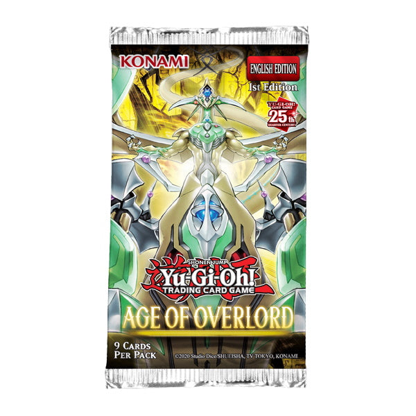 Yu-Gi-Oh! TCG: Age of Overlord Booster Box 1st Edition - 24 Packs Card Game Konami